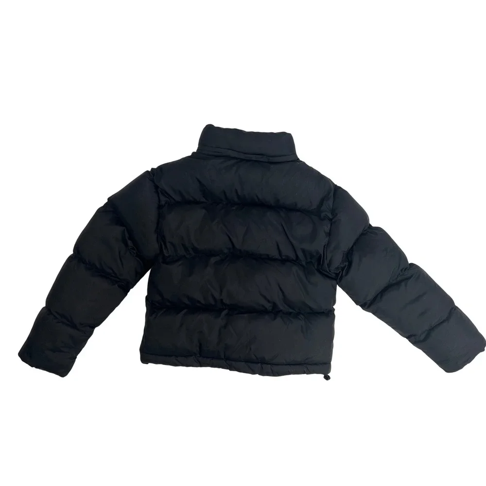 ONCOFONE Kids Black Skeleton Puffer Jacket Size Large Bones Halloween Winter‎